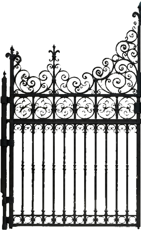 University Campus Iron Gate Left