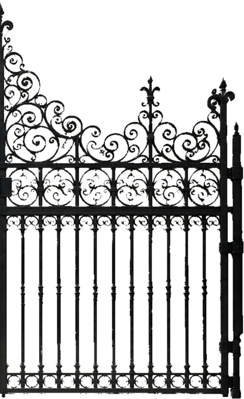 University Campus Iron Gate Right