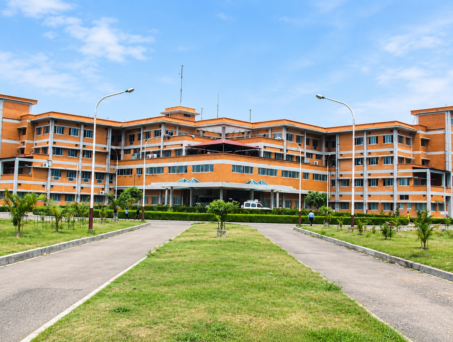 University campus architecture