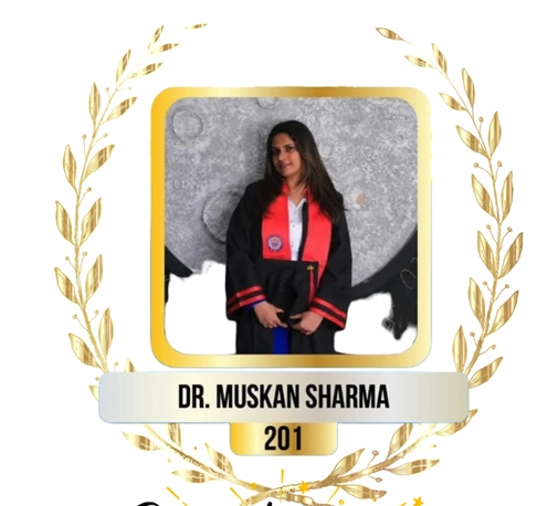 Dr. Muskan Sharma — FMGE 201